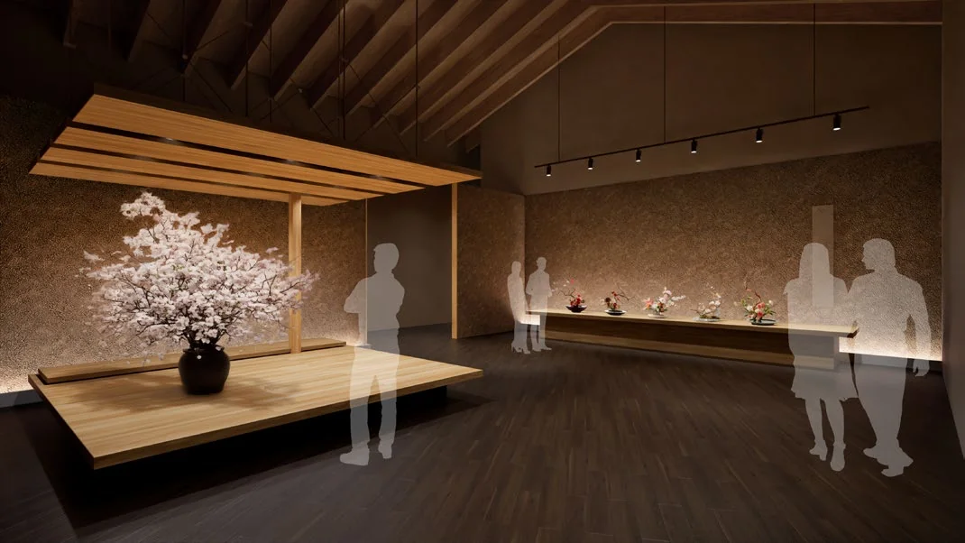 いけばな展示イメージ