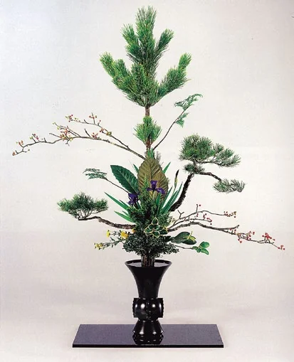 立花のいけばな作品