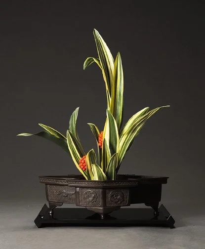 生花のいけばな作品